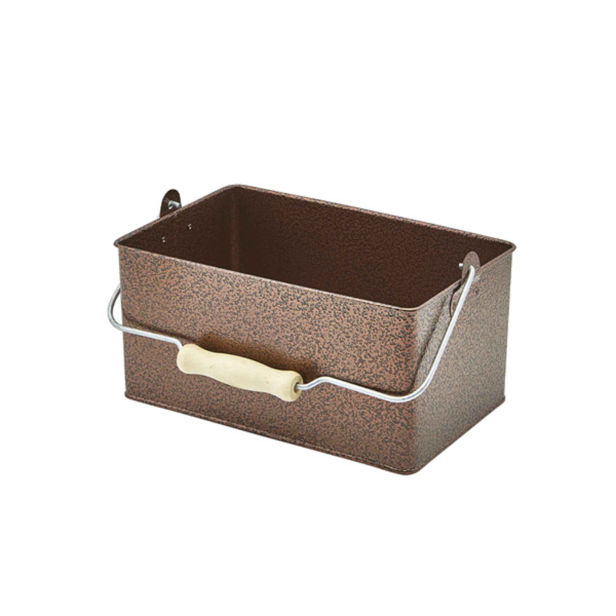 Picture of Rectangular Table Caddy 24.5 x 15.5 x 12.5cm Antique Copper - GSHTC2415C