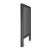 Picture of Olympia Pavement Board Black Wooden Frame 500x850mm - CU992