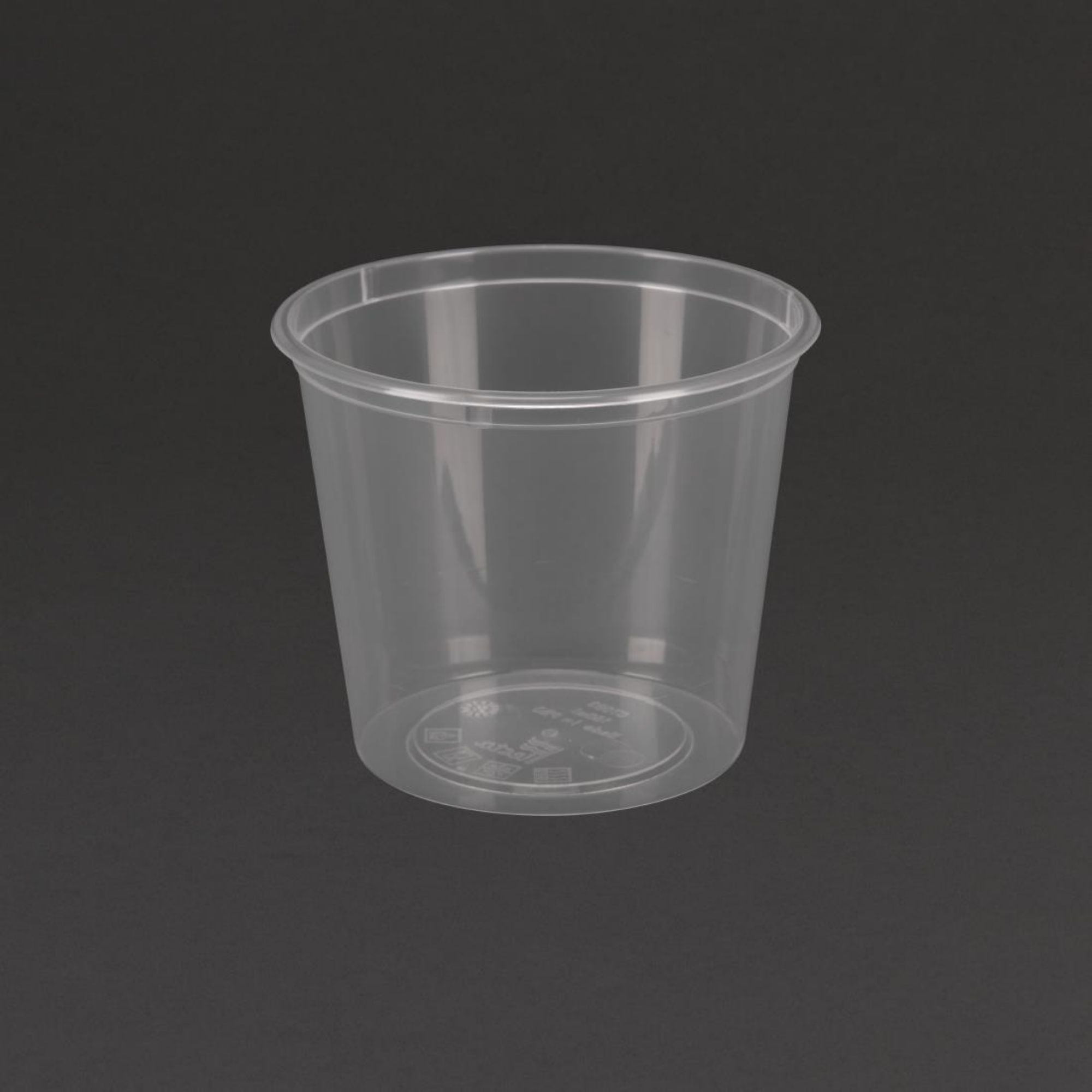 Picture of Fiesta Recyclable Plastic Microwavable Deli Pots 150ml (100 pack) - CT083