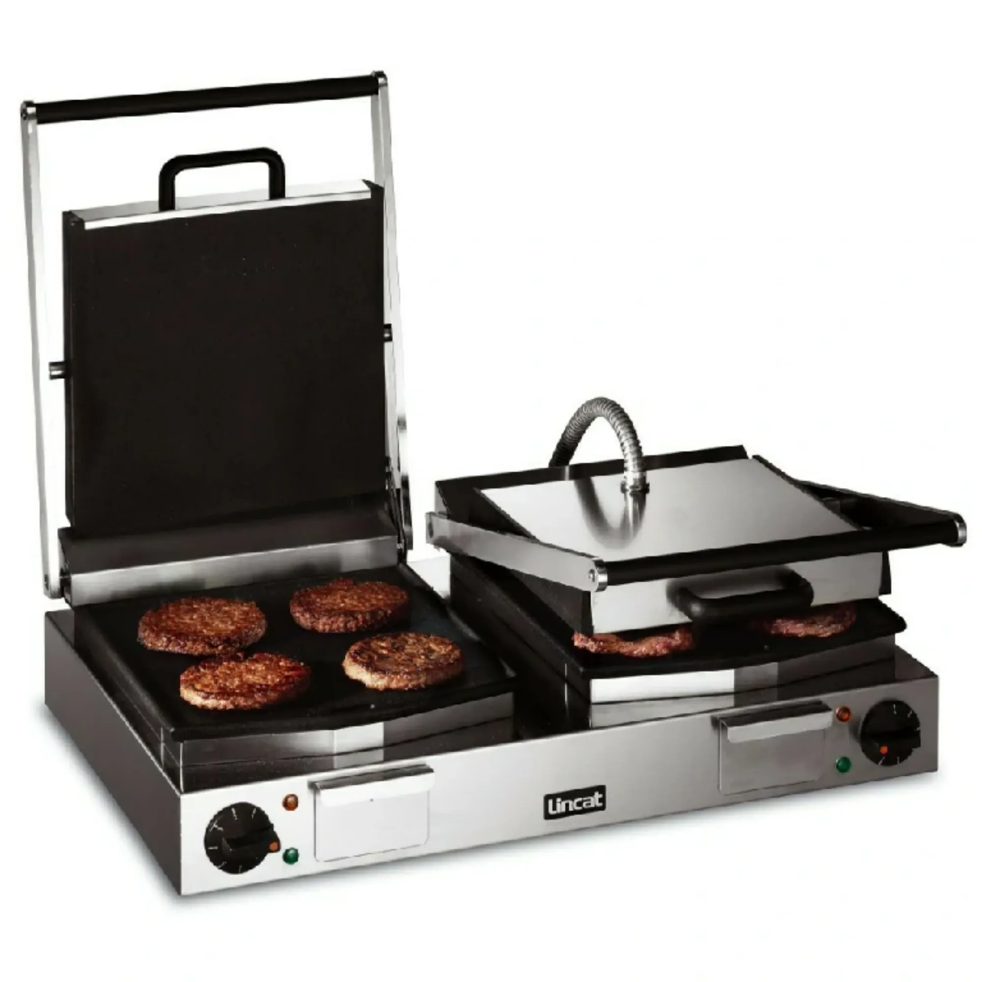 Picture of Lincat Lynx 400 Electric Counter-top Twin Contact Grill - Smooth Upper & Lower Plates - W 623 mm - 4.5 kW - LCG2