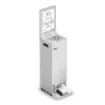 Picture of F63/251 - IMC IMClean Junior Reduced Height Mobile Hand Sanitising Station - F63/251