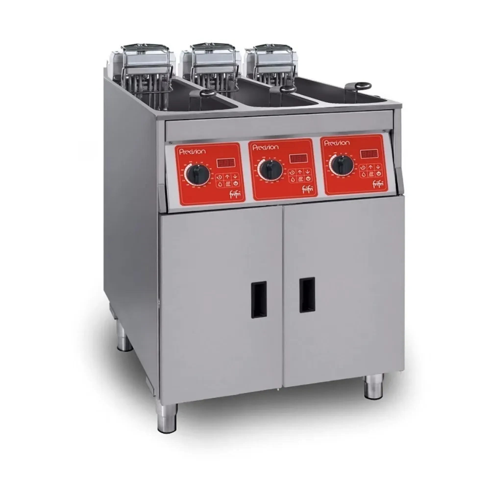 Picture of PL633M13G0 - FriFri Precision 633 Electric Free-standing Triple Tank Fryer - PL633M13G0