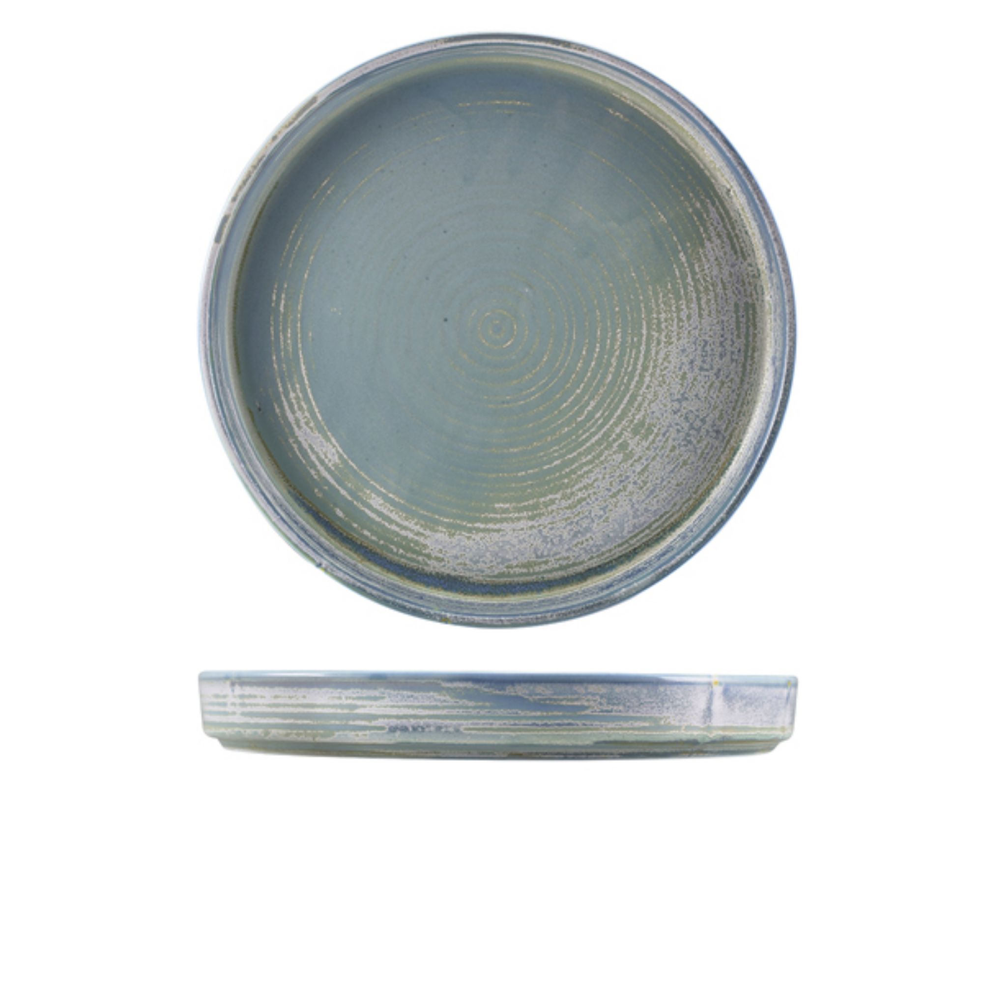 Picture of Terra Porcelain Seafoam Presentation Plate 26cm - PR-PSF26