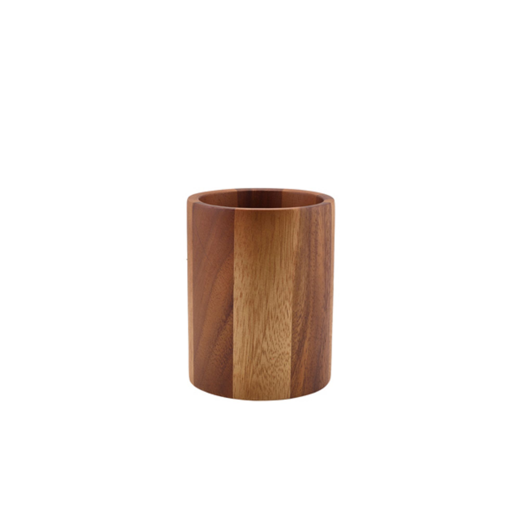 Picture of GenWare Acacia Wood Cutlery Cylinder - WCC10