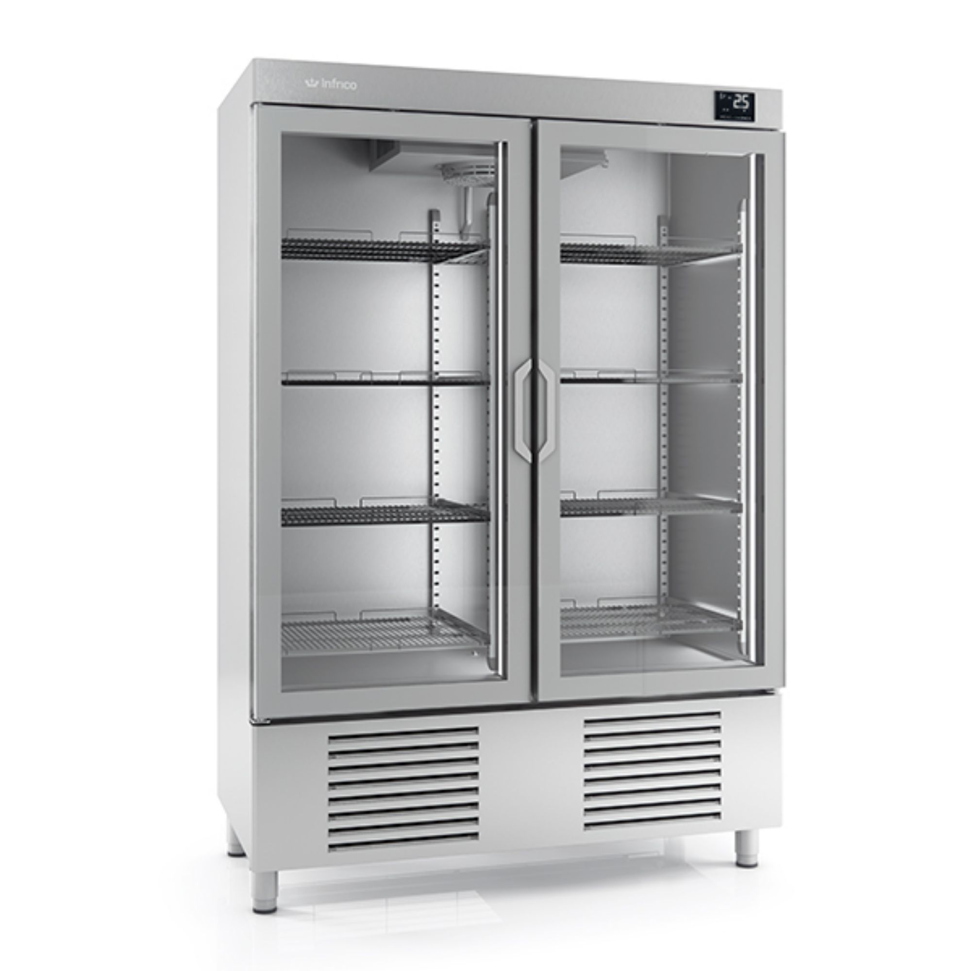 Picture of INFRICO DOUBLE GLASS DOOR FREEZER 1110L - AN1002BT-CR
