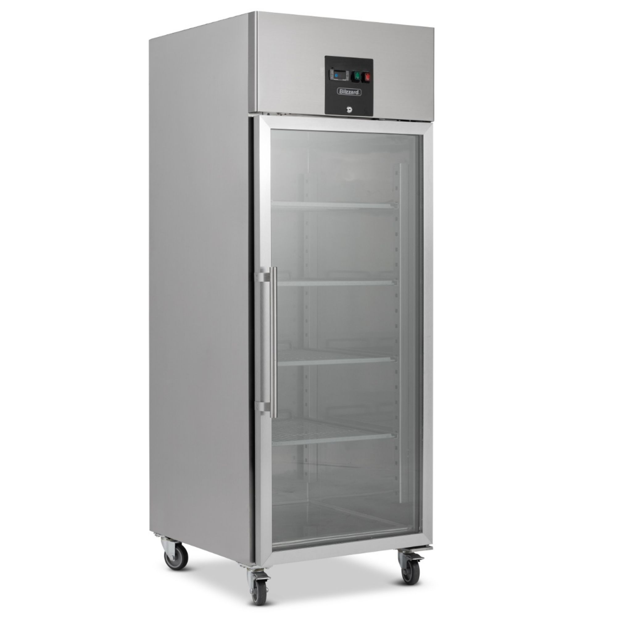 Picture of BLIZZARD Upright Single Hinged Glass Door Gastronorm Freezer - BF1SSCR