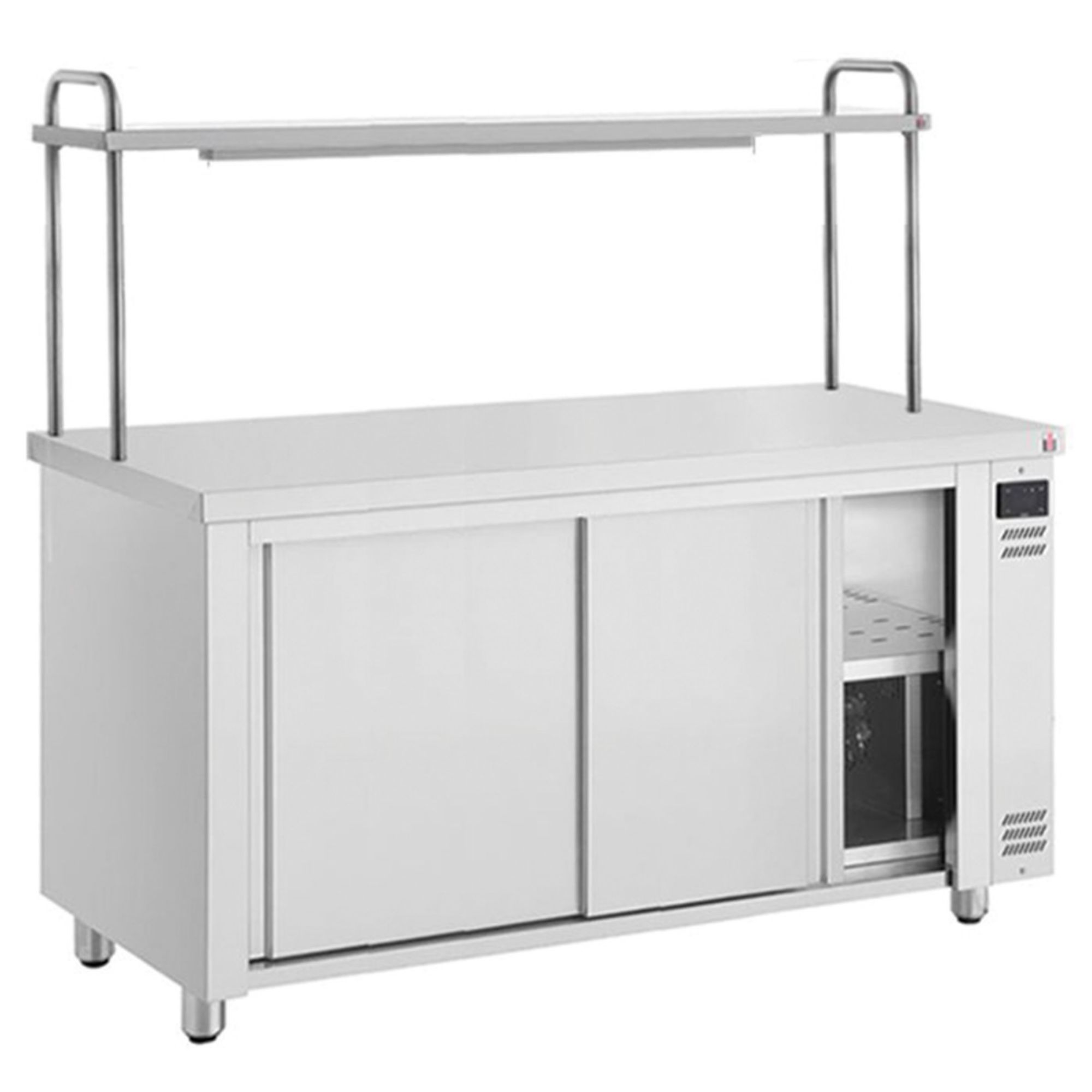 Picture of INOMAK 1900mm Hot Cupboard With Single Heated Gantry - HCPW-SHG19