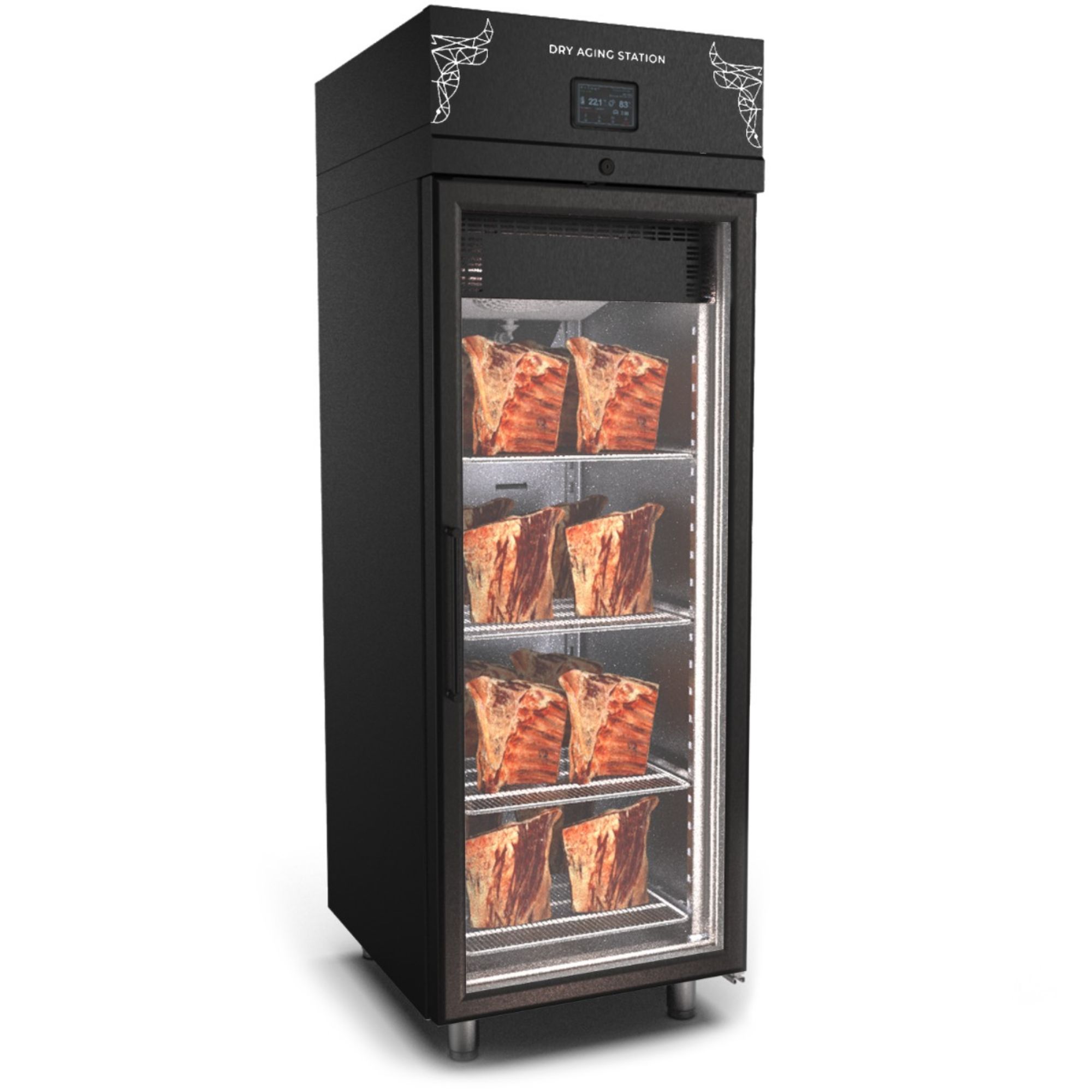 Picture of INOMAK Upright Glass Door Dry Age Cabinet - DRYB172