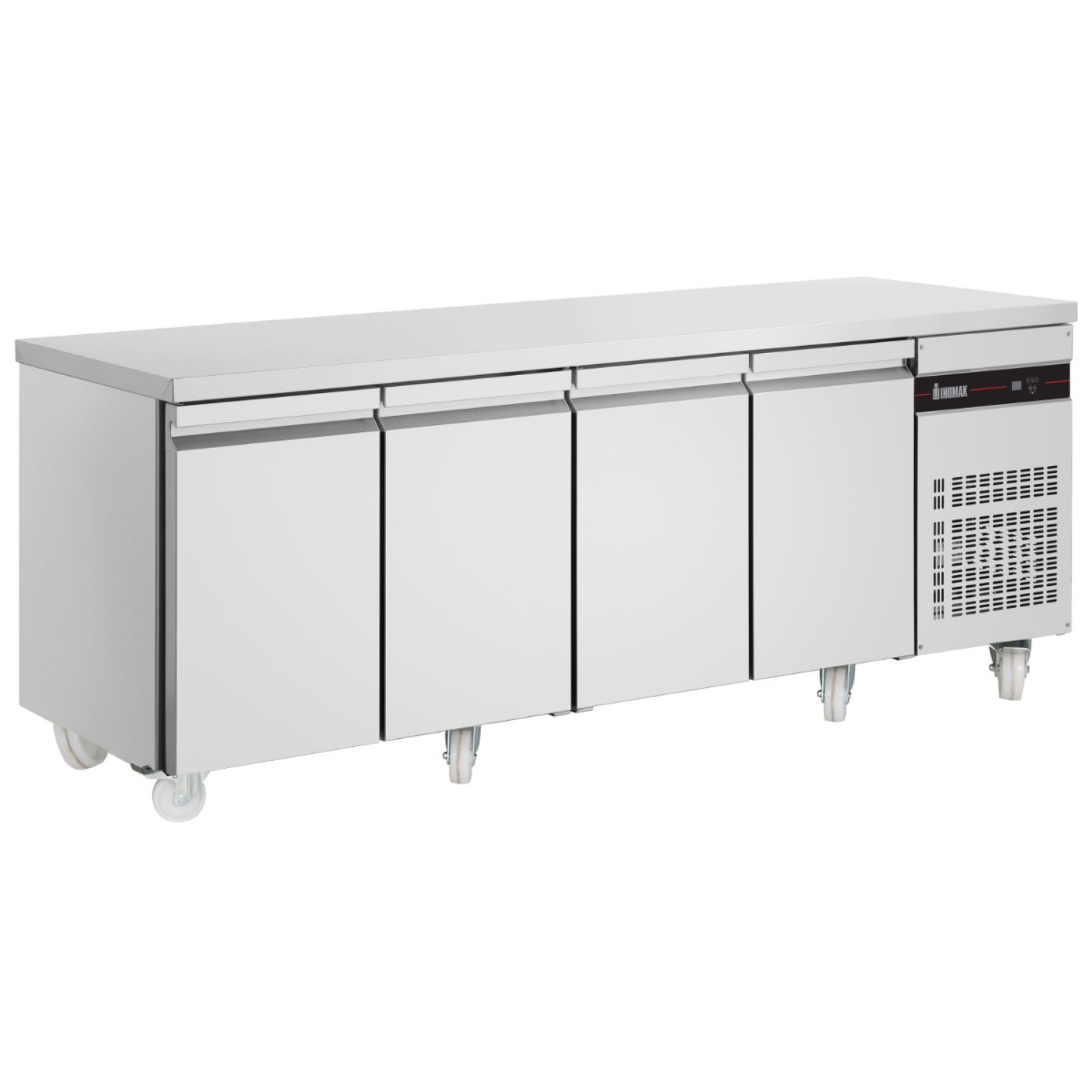 Picture of INOMAK 583L Four Hinged Door Gastronorm Counter Refrigerator - PN9999-HC