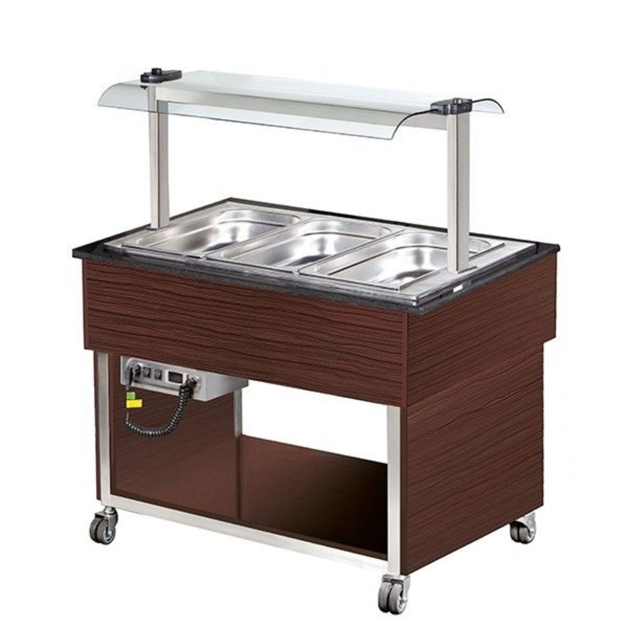 Picture of BLIZZARD 3 x GN1/1 Hot Buffet Display - BB3-HOT-WE