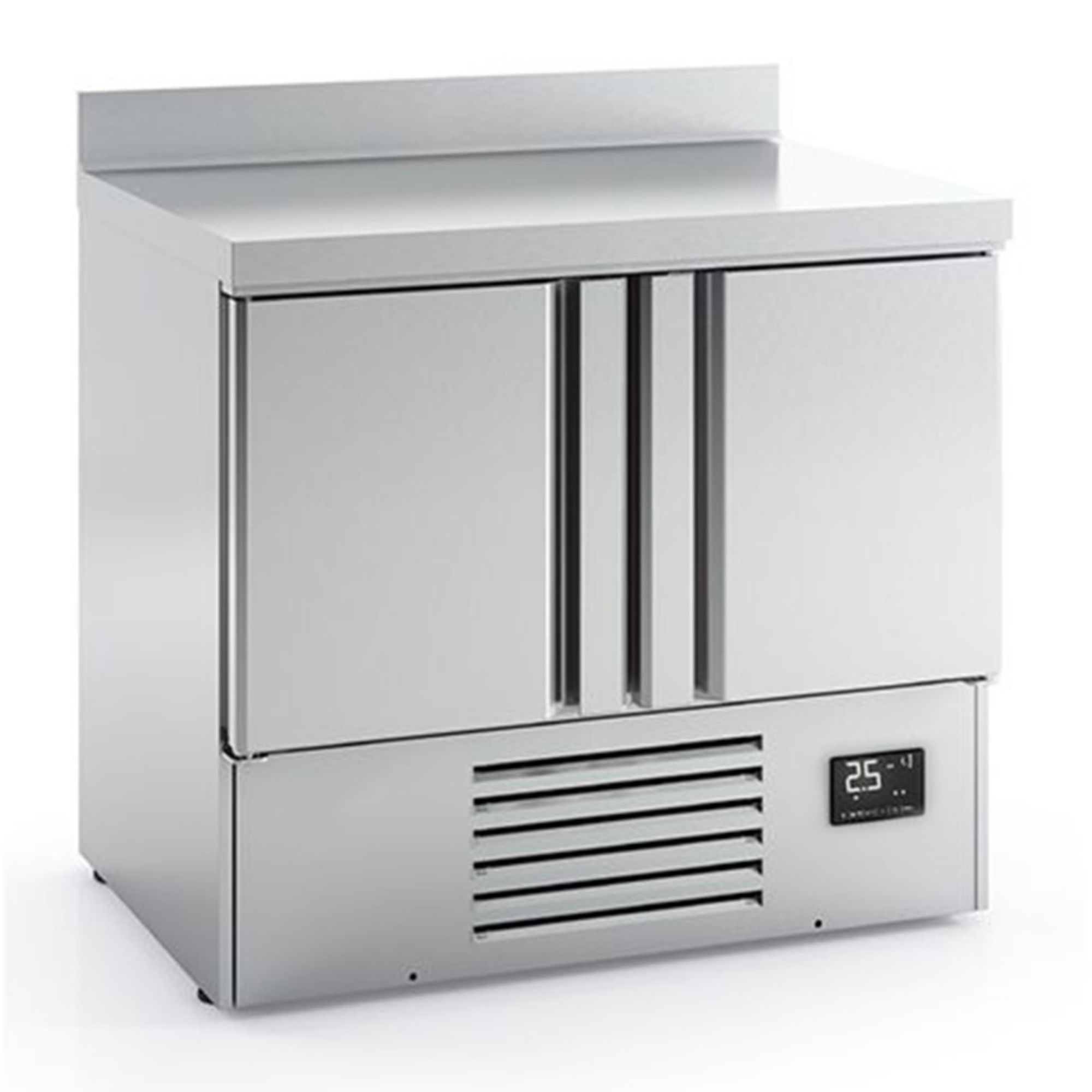 Picture of INFRICO 2 DOOR COMPACT GN COUNTER WITH UPSTAND 230L - ME1000II
