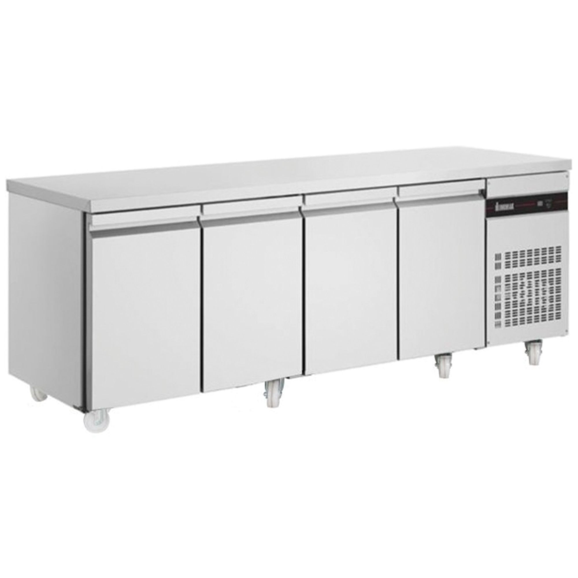 Picture of INOMAK Slimline Four Hinged Door Counter Refrigerator - SL9999-HC