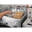 Picture of Buffalo Twin Tank Twin Basket 2x8Ltr Countertop Fryer with Timers 2x2.9kW - FC375OG