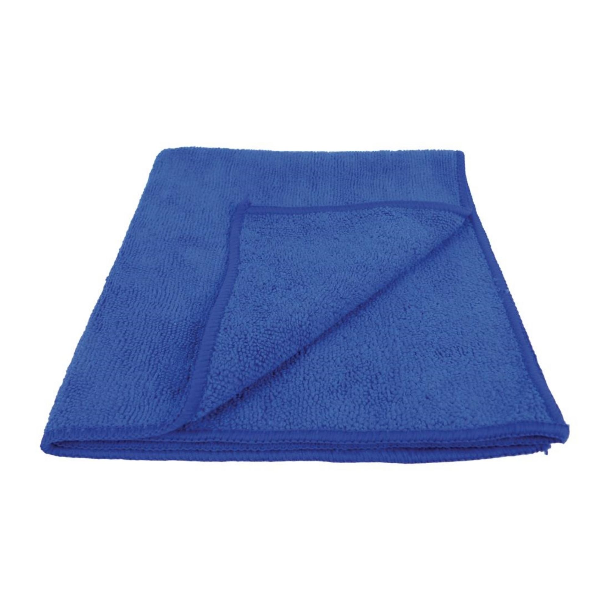 Picture of EcoTech Microfibre Cloths Blue (Pack of 10) - FA216OG