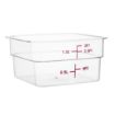 Picture of Hygiplas Polycarbonate Square Storage Container 1.5Ltr - CF020OG