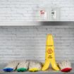 Picture of Jantex Prairie Kentucky Yarn Socket Mop Head Yellow - DN828OG