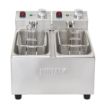 Picture of Buffalo Twin Tank Twin Basket 2x3Ltr Countertop Fryer 2x2kW - DB203OG