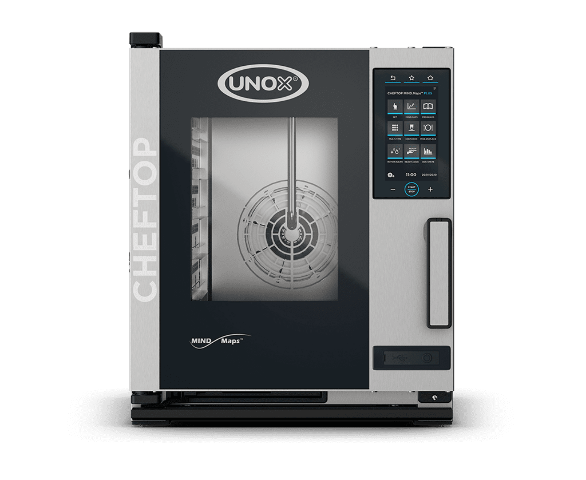 Picture of Unox CHEFTOP MIND.Maps™ PLUS XECC-0523-EPRM Electric (5xGN2/3) - XECC-0523-EPRM