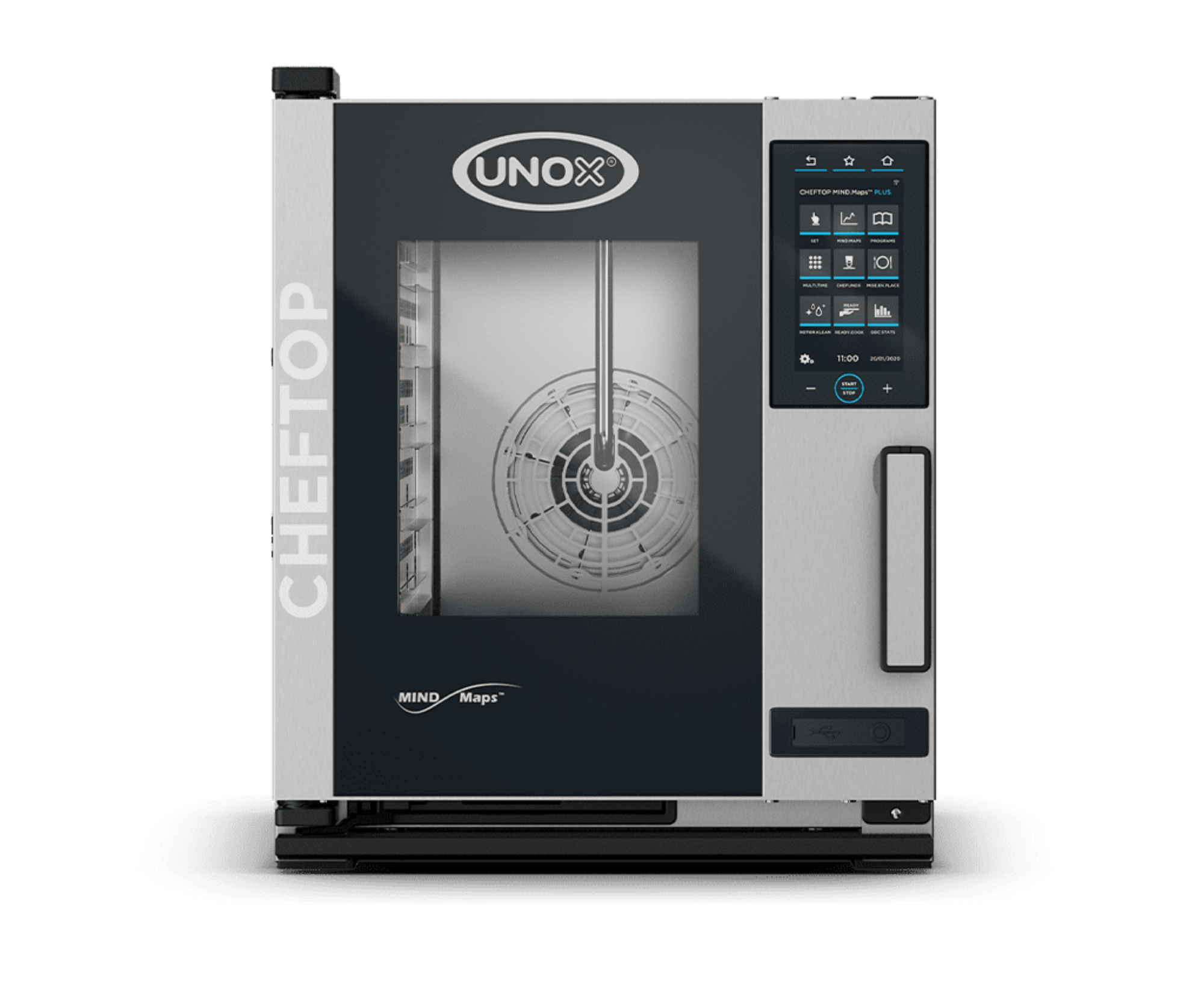 Picture of Unox CHEFTOP MIND.Maps™ PLUS XECC-0513-EPRM Electric (5xGN1/1) - XECC-0513-EPRM