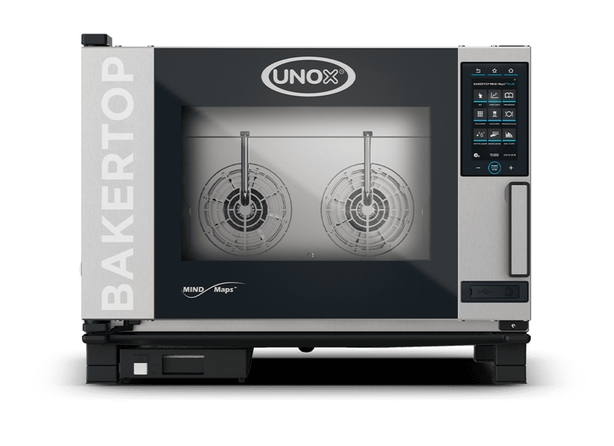 Picture of Unox BAKERTOP MIND.Maps™ PLUS XEBC-04EU-EPRM Electric (4x600x400) - XEBC-04EU-EPRM