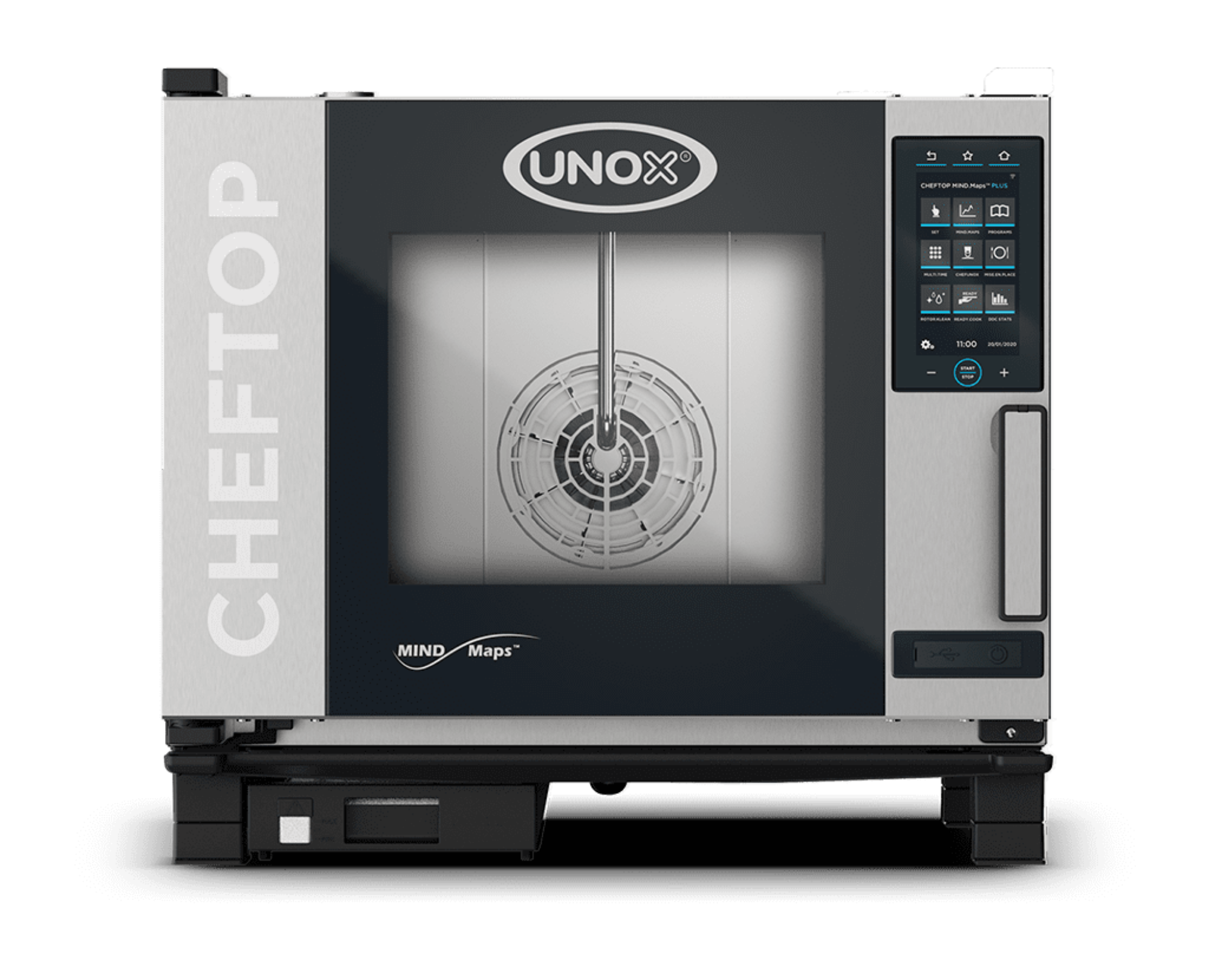 Picture of Unox CHEFTOP MIND.Maps™ PLUS XEVC-0511-EPRM-MS Electric (5xGN) - XEVC-0511-EPRM-MS