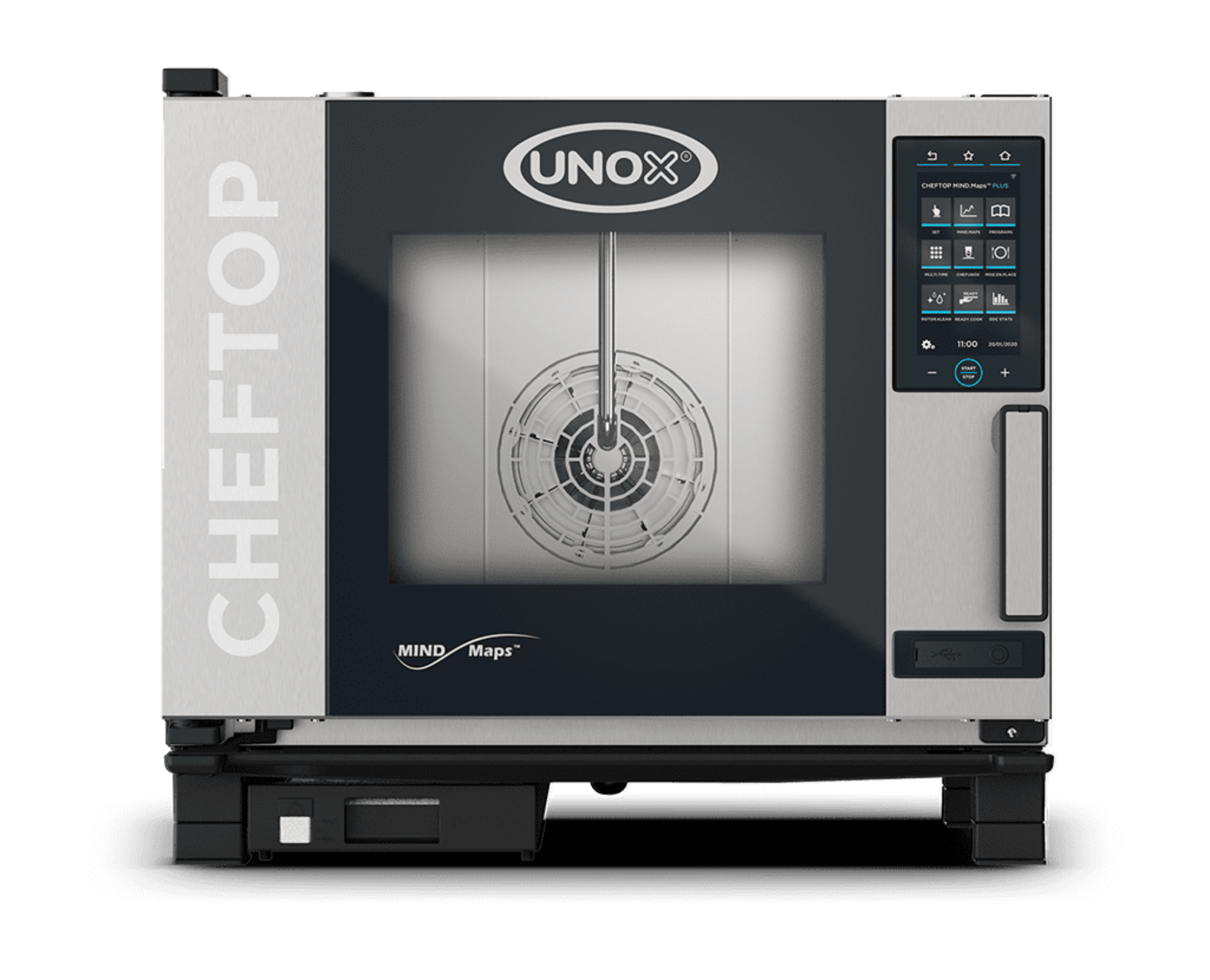 Picture of Unox CHEFTOP MIND.Maps™ PLUS XEVC-0511-GPRM Gas (5xGN) - XEVC-0511-GPRM