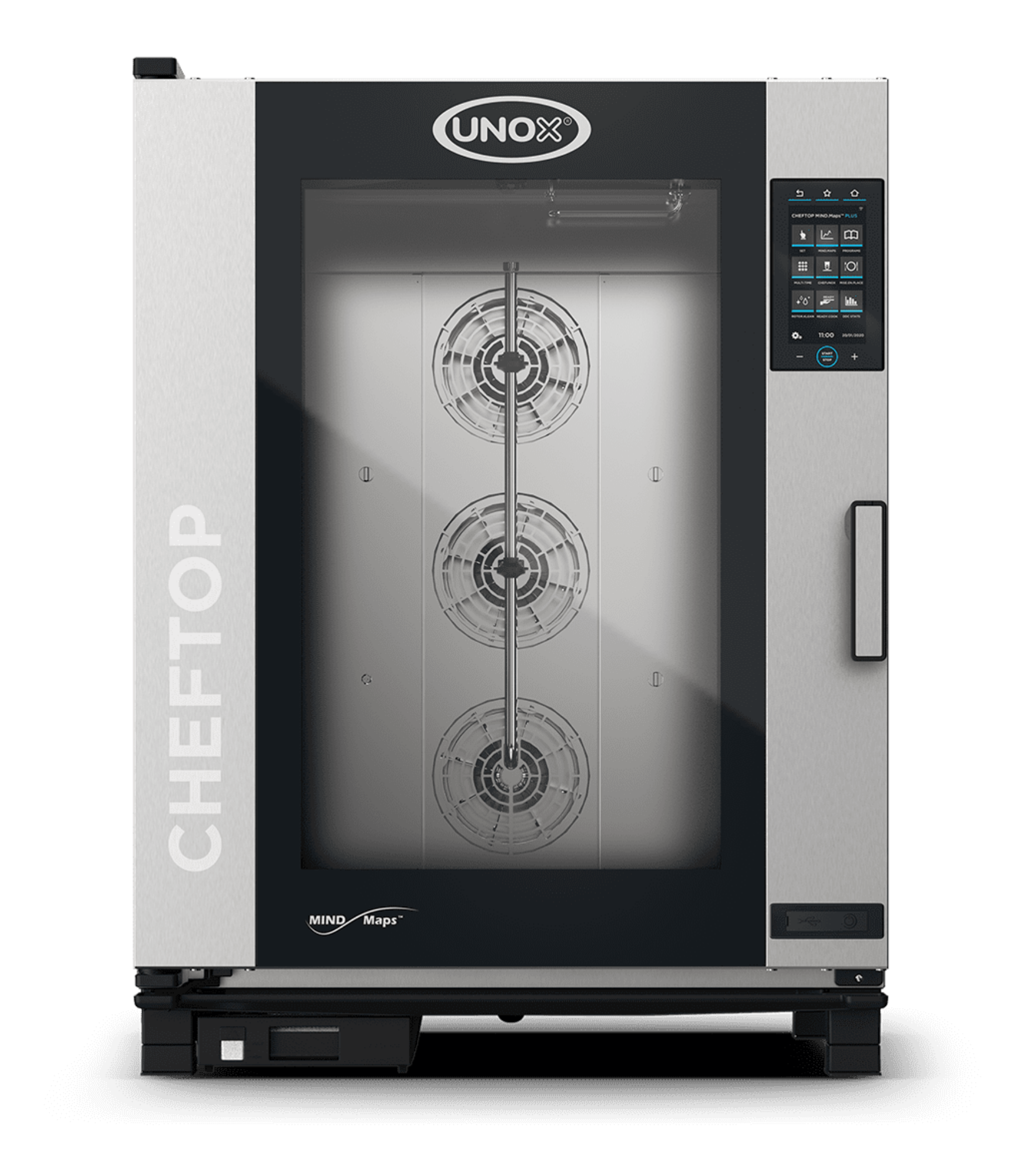 Picture of Unox CHEFTOP MIND.Maps™ PLUS XEVC-1021-GPRM Gas (10xGN) - XEVC-1021-GPRM