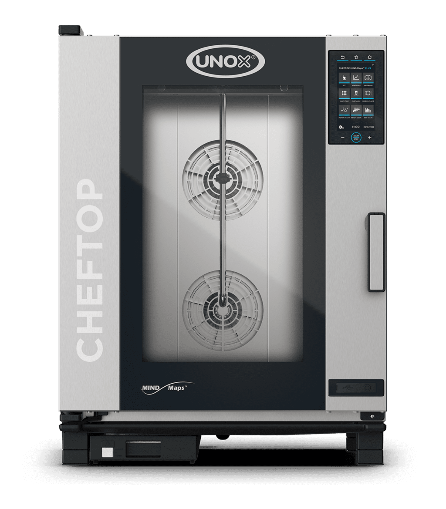 Picture of Unox CHEFTOP MIND.Maps™ PLUS XEVC-1011-EPRM Electric (10xGN) - XEVC-1011-EPRM