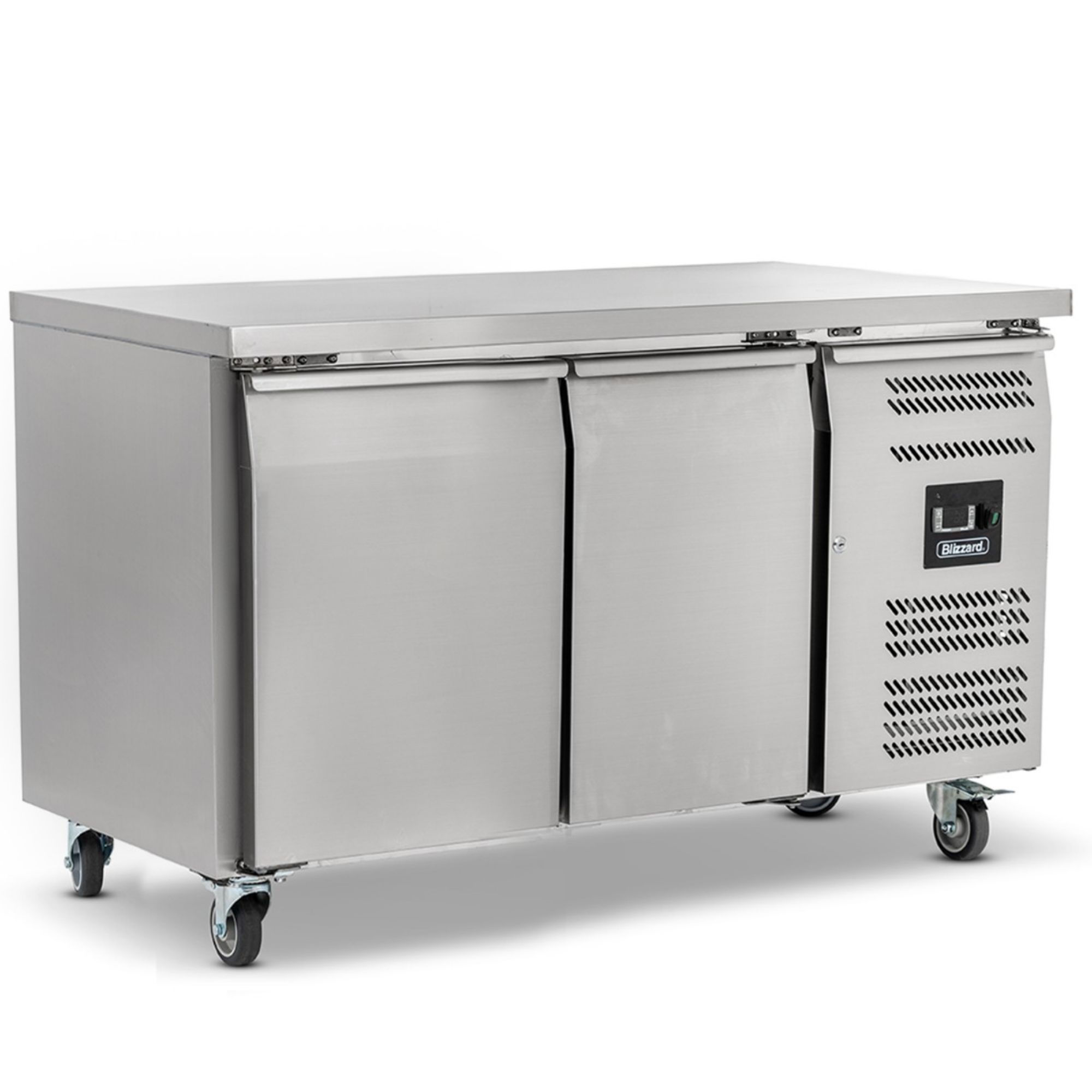 Picture of BLIZZARD Double Hinged Door Counter Refrigerator - HBC802